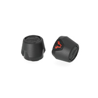 Slider set for rear axle. Black. Yamaha MT-09 (20-). (STP.06.176.11200/B)