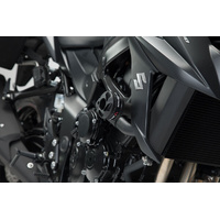 Frame slider kit. Black. Yamaha MT-03 (16-)/Suzuki GSX-S750 (17-). (STP.06.627.10001/B)