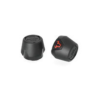 Slider set for front axle. Black. BMW G 310 R (16-20),G 310 GS (17-). (STP.07.176.11301/B)