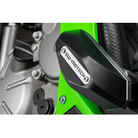 Frame slider kit. Black. Kawasaki Ninja ZX-6R 636 (13-). (STP.08.590.11100/B)