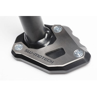 Extension for side stand foot. Black/Silver. KTM 1050/1090/1190 Adv,1290 SAdv. (STS.04.102.10100/B)