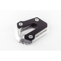Extension for side stand foot. Black/Silver. Suzuki DL 650 (04-) / XT (11-). (STS.05.102.10001/S)