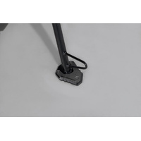 Extension for side stand foot. Black/Silver. Kawasaki models. (STS.08.518.10000)