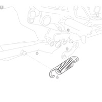 SW-Motech Spare Part Spring for Centre Stand - ZFD.00.150.011/ST