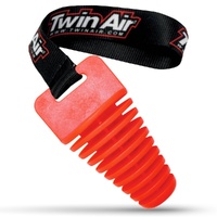 Twin Air - Exhaust Plug Small Wit Strap And Cuts - Dia 18mm to 40mm