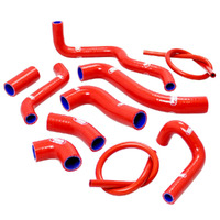 Samco Red Hose Kit for 2002-2005 Aprilia Tuono 1000 