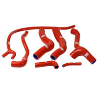 Samco Red Hose Kit for 2007-2017 Aprilia Dorsoduro 750 