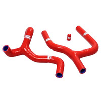 Samco Beta Red Radiator Hose Kit - 350 RR / Racing 4T Thermo Bypass 2018-2019