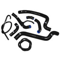 Samco Ducati Black Radiator Hose Kit - 1098 R / S 2007-2009