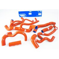 Samco Orange Hose Kit for 2009-2015 Ducati Streetfighter 848 S 