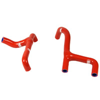 Samco Husqvarna Red Radiator Hose Kit - TI 250 Thermostat Bypass *** 2010-2013