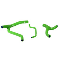 Samco Kawasaki Green Radiator Hose Kit - KX450F 2006-2008