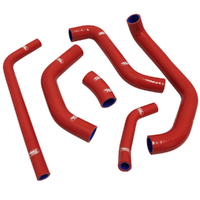 Samco Red Hose Kit for 2011-2015 Kawasaki ZX10R 