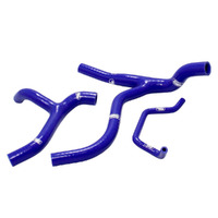 Samco Kawasaki Blue Radiator Hose Kit - KX450F 'Y' Piece Race Design 2012-2015