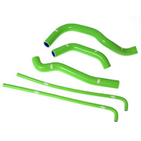 Samco Green Hose Kit inc Overflows for 1987-2007 Kawasaki KLR650 