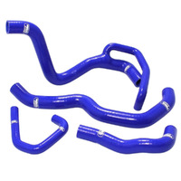 Samco Blue Hose Kit for 2009-2023 Kawasaki ZX6R 