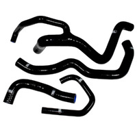 Samco Black Hose Kit for 2009-2023 Kawasaki ZX6R 