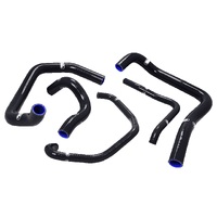 Samco Black Hose Kit for 2005-2006 Kawasaki ZX6R 