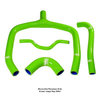 Samco Green Hose Kit for 2004-2005 Kawasaki ZX10R 