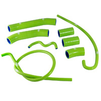 Samco Green Hose Kit for 2015-2021 Kawasaki Ninja H2 R 