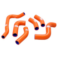 Samco Orange Hose Kit for 2000-2002 KTM 400 SX 