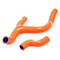 Samco KTM Orange Radiator Hose Kit - 250SXF 'Y' Piece Race Design 2013-2015