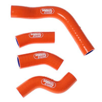 Samco Orange Hose Kit for 2014-2015 Husqvarna FC350 