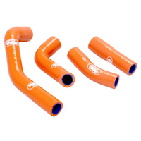 Samco KTM Orange Radiator Hose Kit - 125 Duke 2011-2013