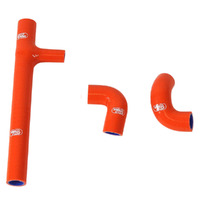 Samco Orange Hose Kit for 2017 Husqvarna TE250 