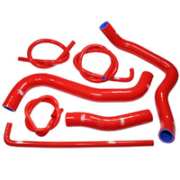 Samco Red Hose Kit for 2007-2008 Suzuki GSXR1000 