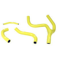 Samco Suzuki Yellow Radiator Hose Kit - RMZ250 'Y' Piece Race Design 2013-2018