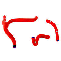 Samco Suzuki Red Radiator Hose Kit - RMZ450 'Y' Piece Race Design 2015-2017