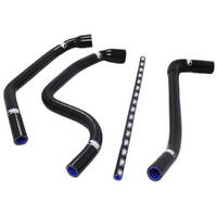 Samco Black Hose Kit for 2007-2012 Triumph Tiger 1050 