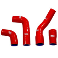 Samco Red Hose Kit for 1996-2000 Yamaha TRX850 