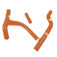 Samco Orange Hose Kit for 2007-2014 Yamaha WR250F 