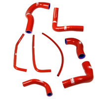 Samco Red Hose Kit for 2013-2016 Yamaha FZ09 