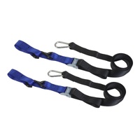 Whites Tie Downs 1.5" x 6ft - Black / Blue