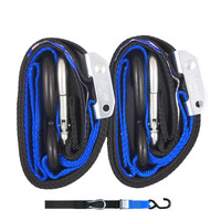 Gorillas Grip Tie Down 38mm Black / Blue Loop