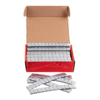 Stick-On Wheel Balance Weights 12 x 5g Strip - Silver