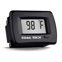 Trail Tech TTO Digital Temperature Gauge 25mm Hose - Black