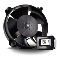 2008-2014 Sherco SE 2.5I 4T Enduro Trail Tech Temp Switching Cooling Fan Kit 