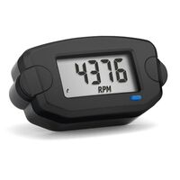 Trail Tech TTO Tachometer / Hour Meter Guage - Black