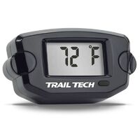 Trail Tech TTO Digital Temperature Gauge 25mm Hose - Black