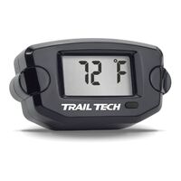 Trail Tech TTO Digital Temperature Gauge SCrew In 1/8x28 BSPP - Black