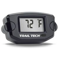 Trail Tech TTO Digital Temperature Gauge 10mm Spark Plug - Black