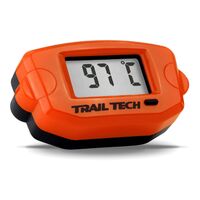 Trail Tech TTO Digital Temperature Gauge 7mm - Orange