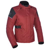 Oxford Dakota Burgundy 2.0 WS Ladies Motorbike Jacket - Size 14