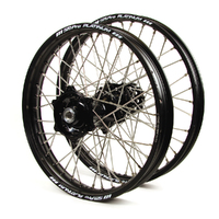 Honda Talon / Platinum SNR MX Black Rims / Black Hubs Wheel Set XR 650 2000-2011 21 / 18*2.15