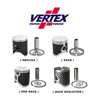 Vertex Cast Replica Piston Kit for Husqvarna WRE125 94-96 Standard 55.96mm