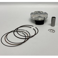 Wossner Piston Kit for 2021-2022 Kawasaki KX250F - 77.97mm Bore, Compression Ratio 14.1:1